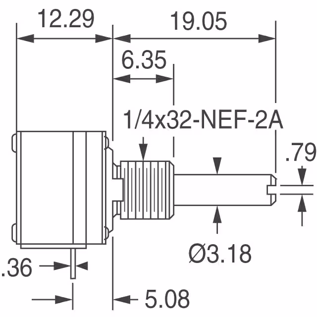 309NPC50K Honeywell Sensing and Productivity Solutions  Rotary Potentiometers Rheostats
